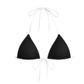 Sol Top - Onyx - White Straps